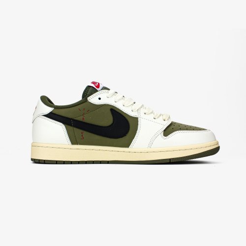 Travis Scott x Air Jordan 1 Low OG SP Medium Olive DM7866-200