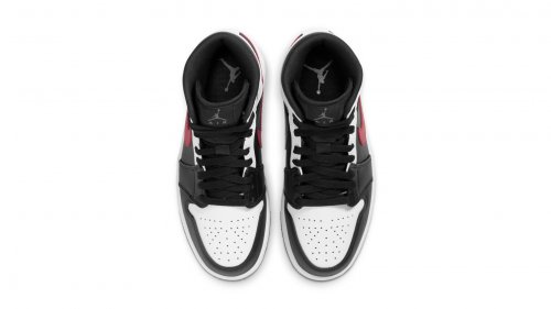 Nike Air Jordan 1 Mid "Black Chile Red/White