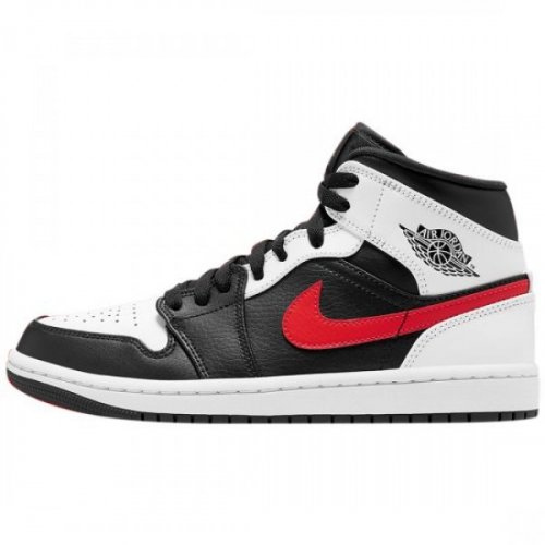 Nike Air Jordan 1 Mid "Black Chile Red/White